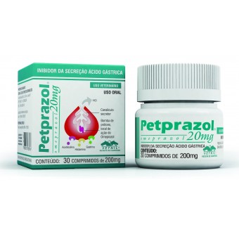 Pet Prazol 20 mg - 30 comp